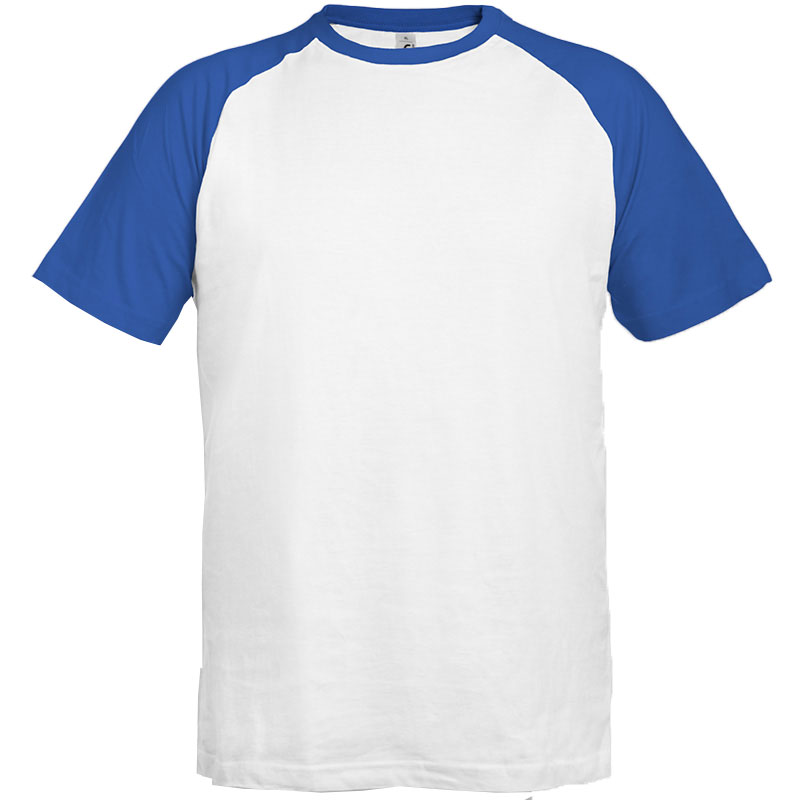 Camiseta Baseball Bicolor Hombre Frontal